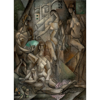 РЕПРОДУКЦИИ НА КАРТИНИ Пет жени (1912)